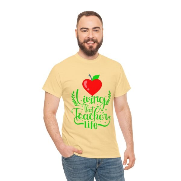 Teacher life Heavy Cotton Tee, teachers, teach, teaching, back to school - Image 94