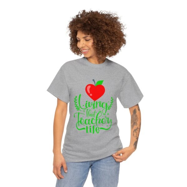 Teacher life Heavy Cotton Tee, teachers, teach, teaching, back to school - Image 120