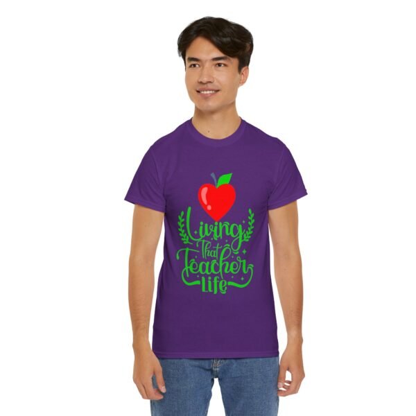 Teacher life Heavy Cotton Tee, teachers, teach, teaching, back to school - Image 318
