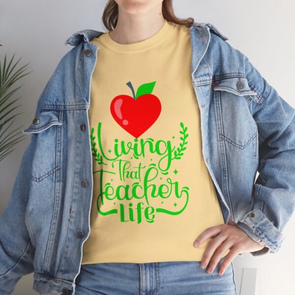 Teacher life Heavy Cotton Tee, teachers, teach, teaching, back to school - Image 104