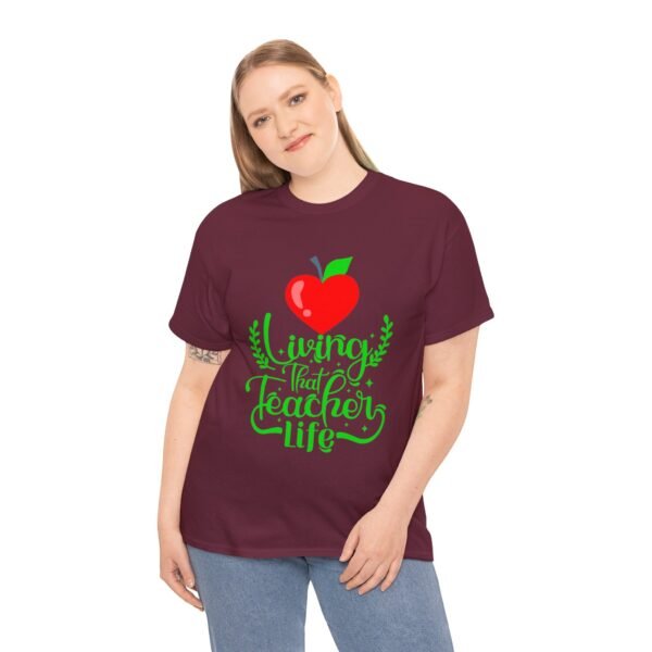 Teacher life Heavy Cotton Tee, teachers, teach, teaching, back to school - Image 136