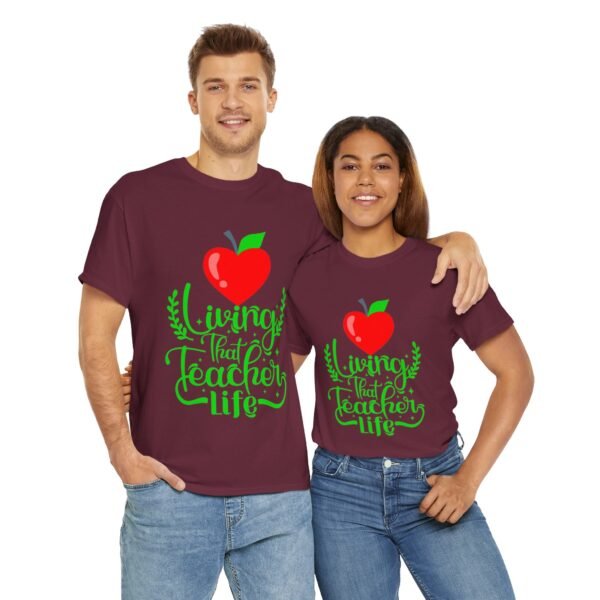 Teacher life Heavy Cotton Tee, teachers, teach, teaching, back to school - Image 159