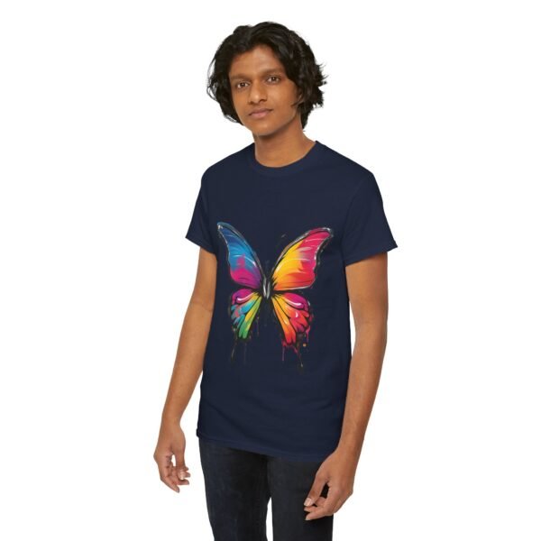 Painted butterfly Heavy Cotton Tee, butterfly, bright colors, t-shirts, butterflies - Image 28