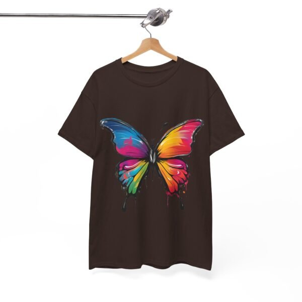 Painted butterfly Heavy Cotton Tee, butterfly, bright colors, t-shirts, butterflies - Image 116