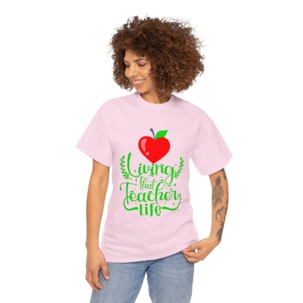 Teacher life Heavy Cotton Tee, teachers, teach, teaching, back to school - Image 336