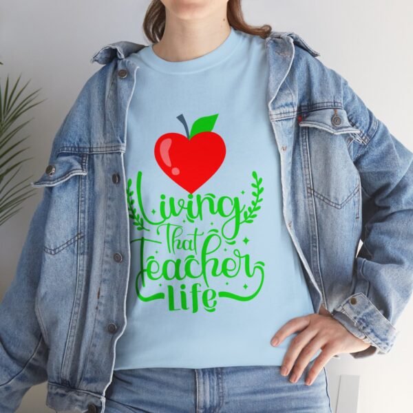Teacher life Heavy Cotton Tee, teachers, teach, teaching, back to school - Image 239