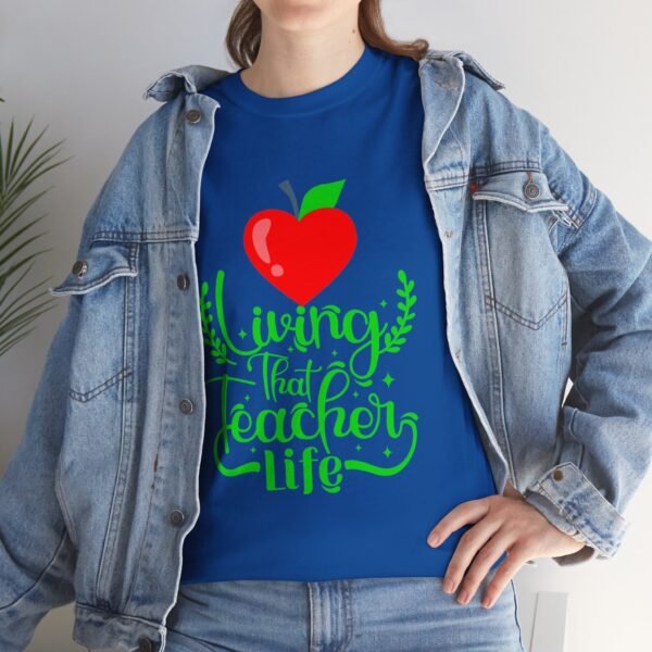 Teacher life Heavy Cotton Tee, teachers, teach, teaching, back to school - Image 266