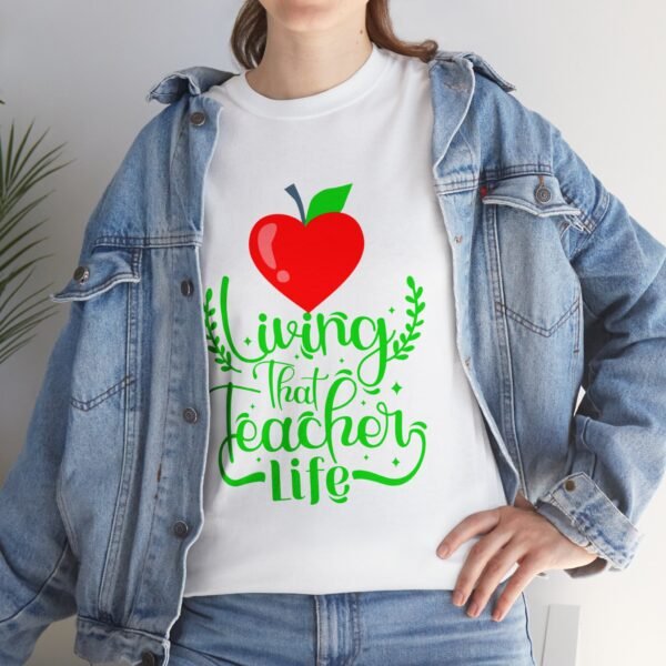 Teacher life Heavy Cotton Tee, teachers, teach, teaching, back to school - Image 23