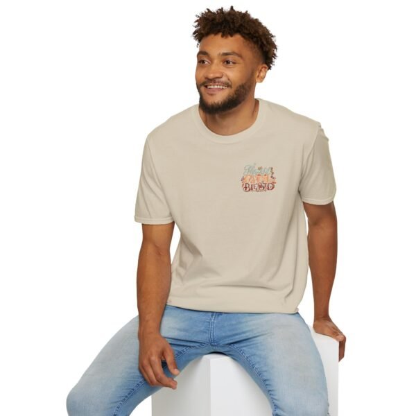 Thankful Grateful and Blessed Softstyle T-Shirt, fall, thankful, pumkins - Image 36