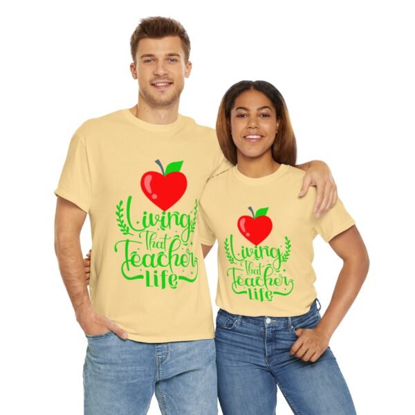 Teacher life Heavy Cotton Tee, teachers, teach, teaching, back to school - Image 105