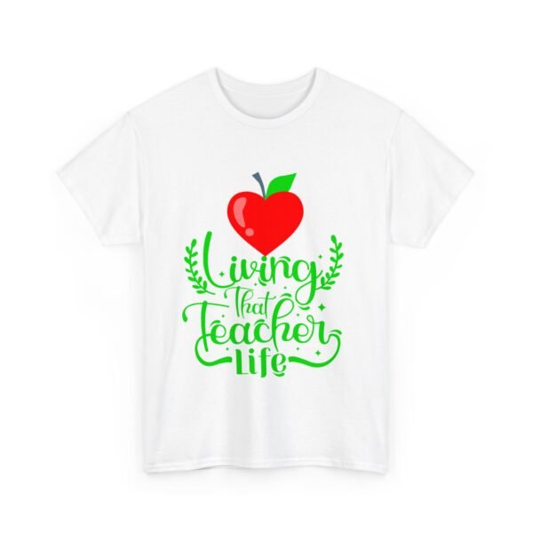 Teacher life Heavy Cotton Tee, teachers, teach, teaching, back to school - Image 4