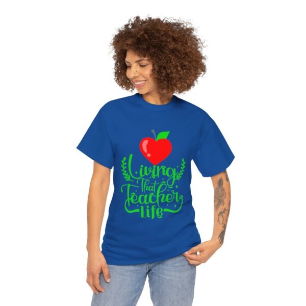 Teacher life Heavy Cotton Tee, teachers, teach, teaching, back to school - Image 255
