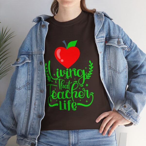 Teacher life Heavy Cotton Tee, teachers, teach, teaching, back to school - Image 185