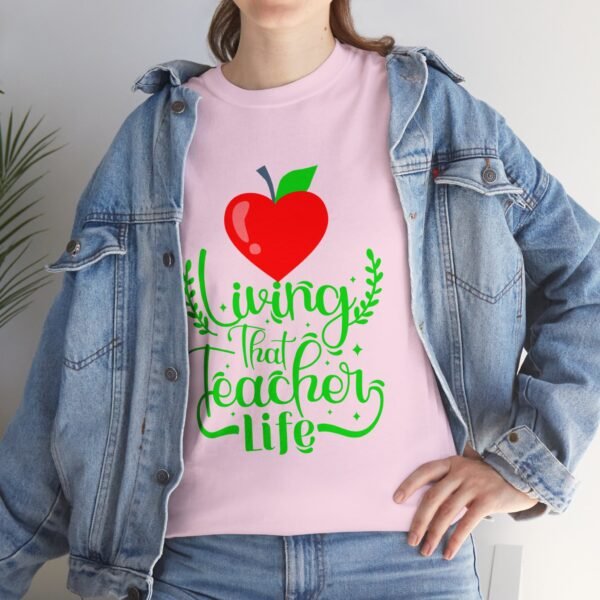 Teacher life Heavy Cotton Tee, teachers, teach, teaching, back to school - Image 347
