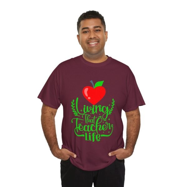Teacher life Heavy Cotton Tee, teachers, teach, teaching, back to school - Image 152