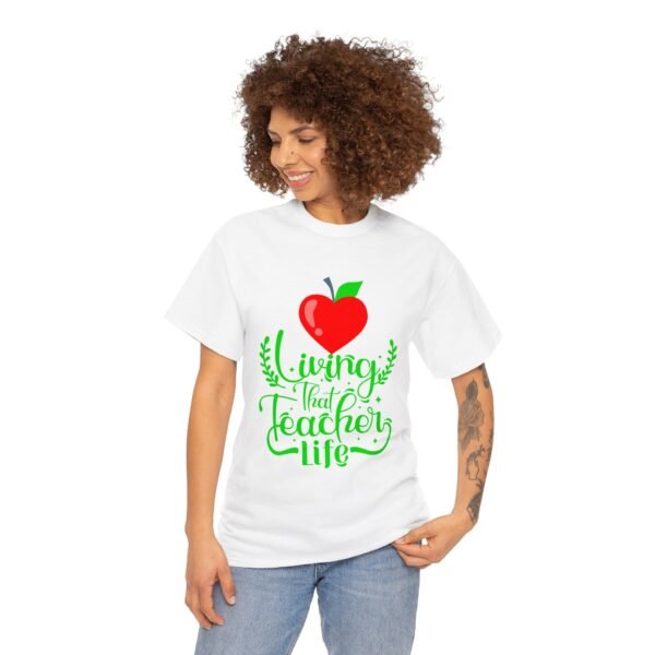 Teacher life Heavy Cotton Tee, teachers, teach, teaching, back to school - Image 12
