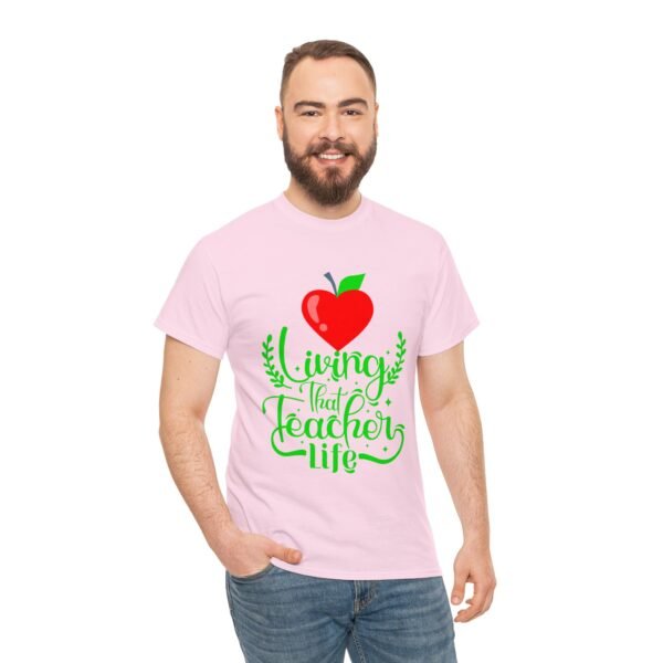 Teacher life Heavy Cotton Tee, teachers, teach, teaching, back to school - Image 337