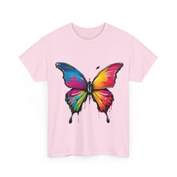 Painted butterfly Heavy Cotton Tee, butterfly, bright colors, t-shirts, butterflies - Image 67