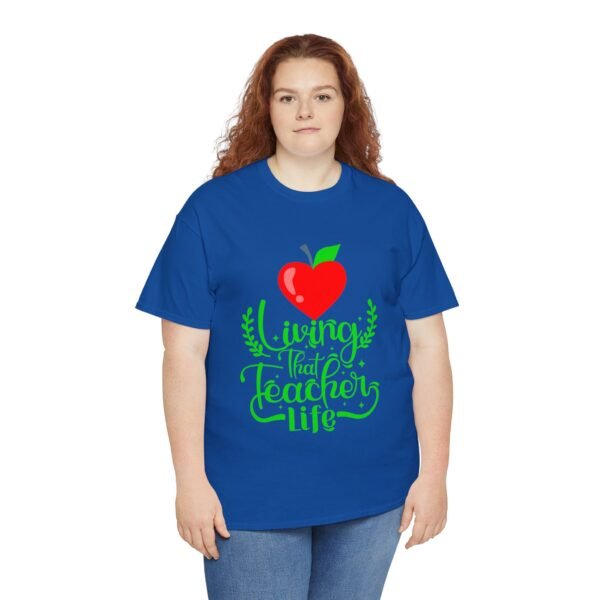 Teacher life Heavy Cotton Tee, teachers, teach, teaching, back to school - Image 258