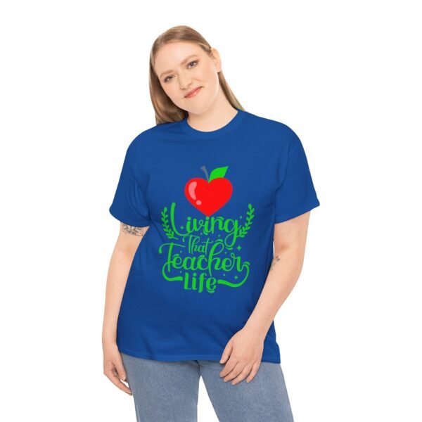 Teacher life Heavy Cotton Tee, teachers, teach, teaching, back to school - Image 244