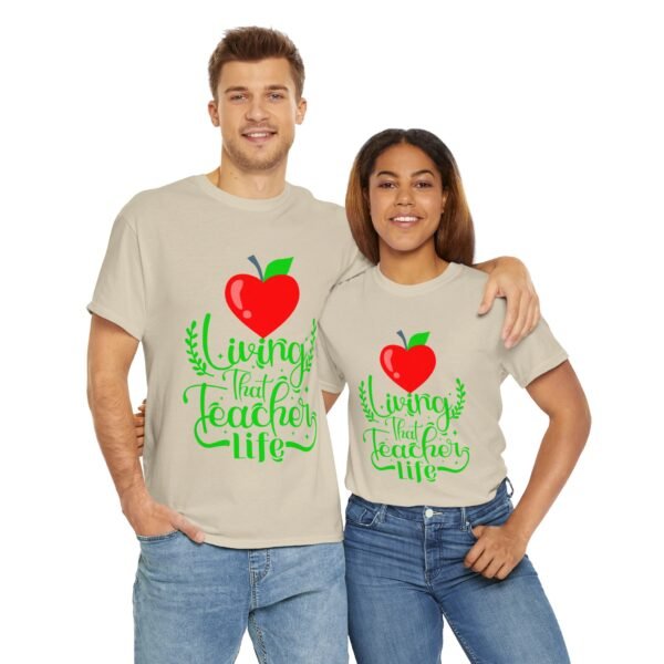 Teacher life Heavy Cotton Tee, teachers, teach, teaching, back to school - Image 78