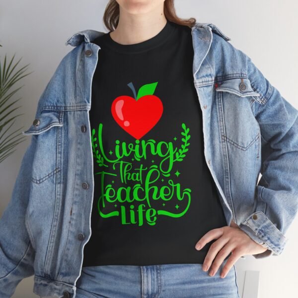 Teacher life Heavy Cotton Tee, teachers, teach, teaching, back to school - Image 50