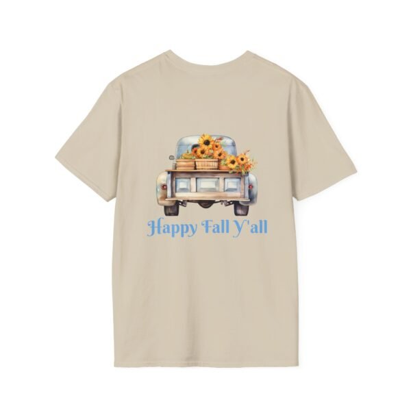 Thankful Grateful and Blessed Softstyle T-Shirt, fall, thankful, pumkins - Image 26