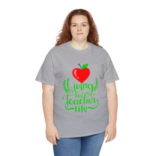 Teacher life Heavy Cotton Tee, teachers, teach, teaching, back to school - Image 123