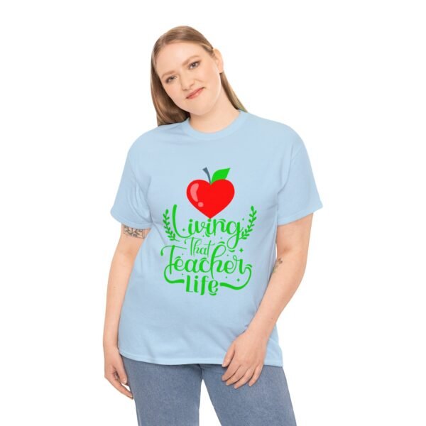Teacher life Heavy Cotton Tee, teachers, teach, teaching, back to school - Image 217