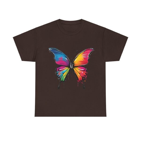 Painted butterfly Heavy Cotton Tee, butterfly, bright colors, t-shirts, butterflies - Image 110
