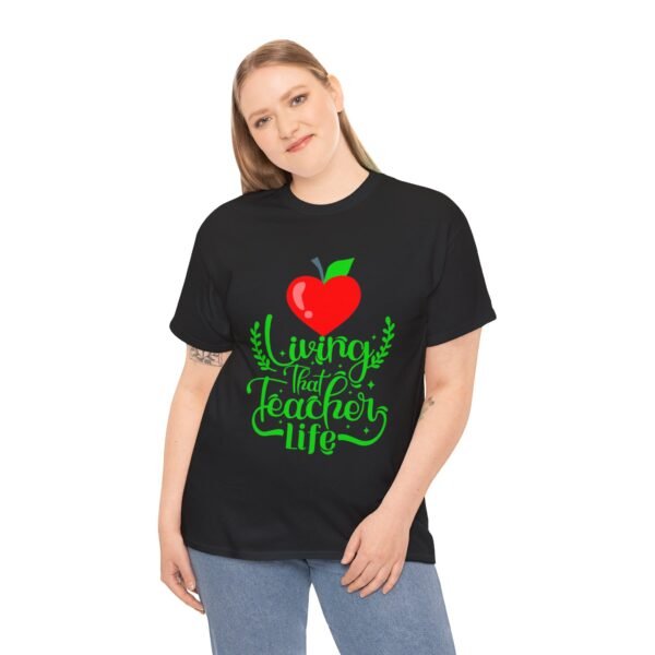 Teacher life Heavy Cotton Tee, teachers, teach, teaching, back to school - Image 28