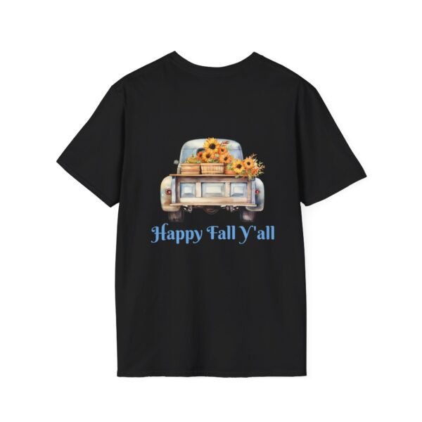 Thankful Grateful and Blessed Softstyle T-Shirt, fall, thankful, pumkins - Image 14