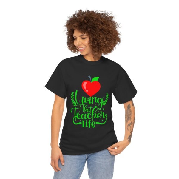 Teacher life Heavy Cotton Tee, teachers, teach, teaching, back to school - Image 39