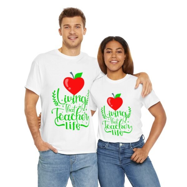 Teacher life Heavy Cotton Tee, teachers, teach, teaching, back to school - Image 24