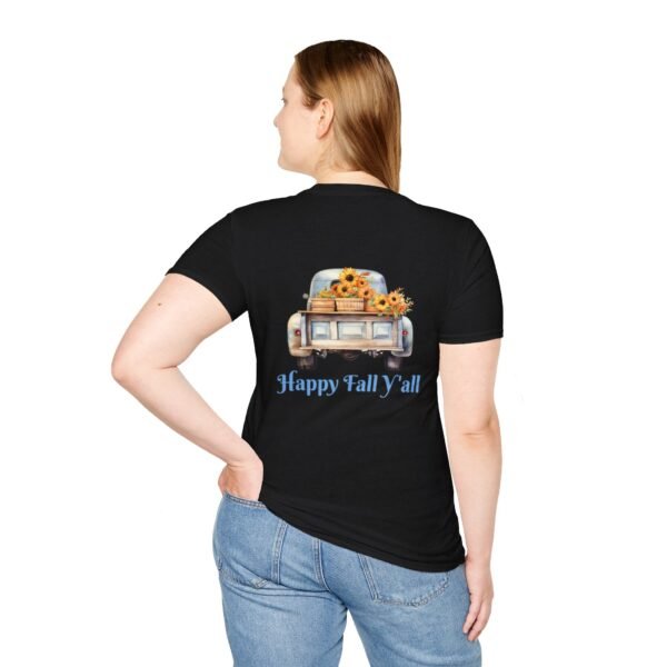 Thankful Grateful and Blessed Softstyle T-Shirt, fall, thankful, pumkins - Image 18
