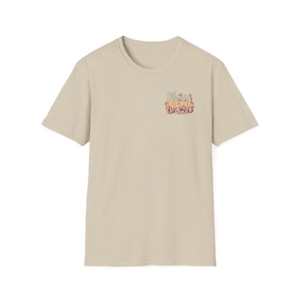 Thankful Grateful and Blessed Softstyle T-Shirt, fall, thankful, pumkins - Image 25