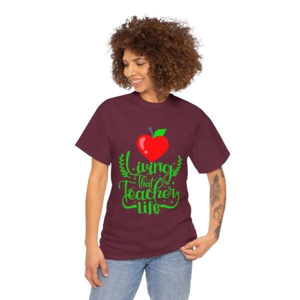 Teacher life Heavy Cotton Tee, teachers, teach, teaching, back to school - Image 147