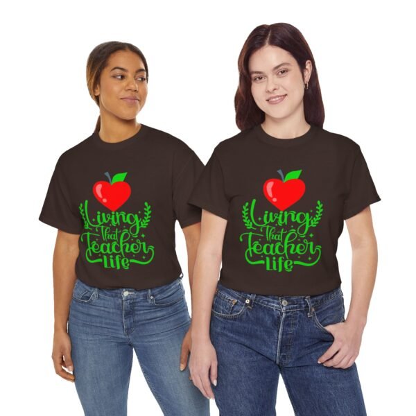 Teacher life Heavy Cotton Tee, teachers, teach, teaching, back to school - Image 187