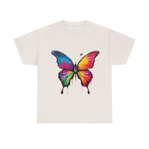 Painted butterfly Heavy Cotton Tee, butterfly, bright colors, t-shirts, butterflies - Image 56