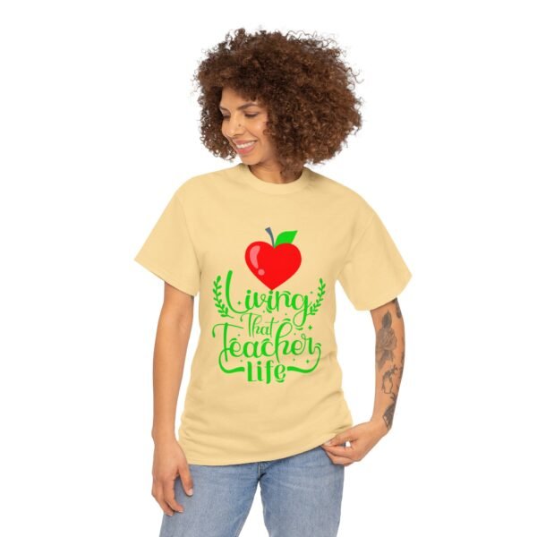 Teacher life Heavy Cotton Tee, teachers, teach, teaching, back to school - Image 93