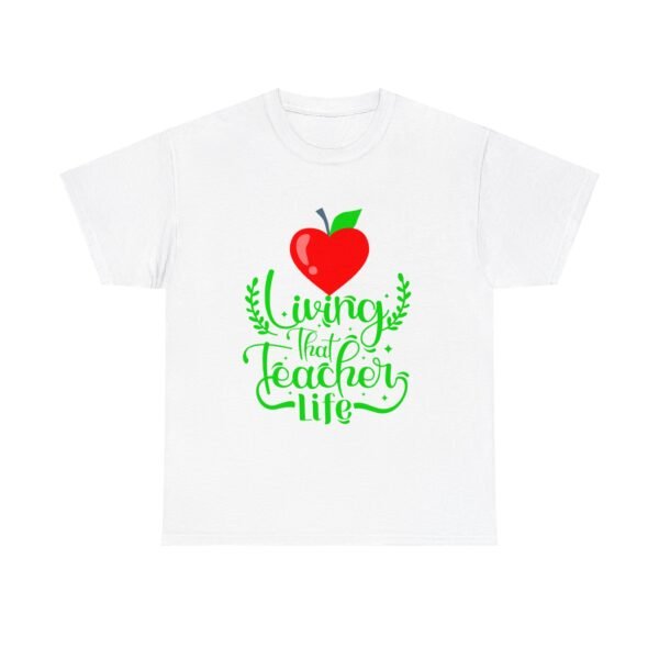 Teacher life Heavy Cotton Tee, teachers, teach, teaching, back to school - Image 2