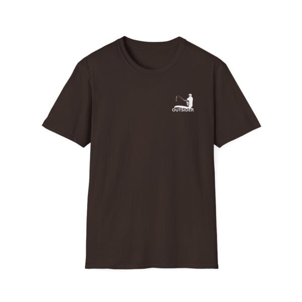 Unisex Outsider Fishing Softstyle T-Shirt - Image 5
